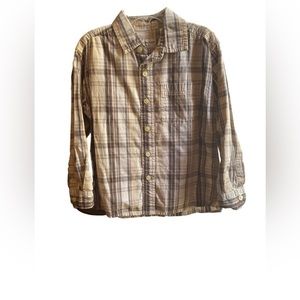 Covington Boys Button Down Long Sleeve Shirt Size M(5-6)